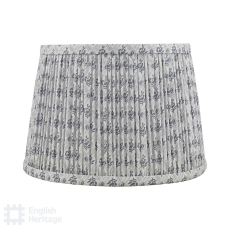 English Heritage St John Street Grey Cotton Empire Shade 25.5cm