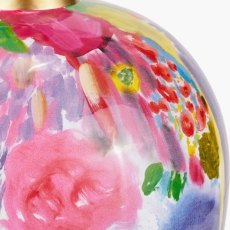 Matisse Multi Ceramic Urn Table Lamp with Harry 40cm White Shade