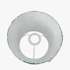 Kyoto Flower Pleated Shade Emerald 12"