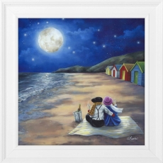 Under The Stars - Framed Print