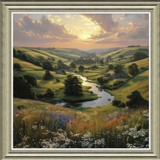 Meander - Framed Print