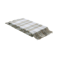 Laura Ashley Padbury Check Throw 150cm x 200cm Olive