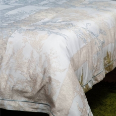 Timorous Beasties Norwegian Wood Duvet Set Lichen