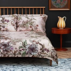 Timorous Beasties Opera Botanica Duvet Set Opal