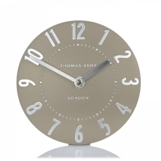 Thomas Kent 6" Mulberry Mantel Clock Mocha