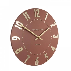 Thomas Kent 12" Mulberry Wall Clock Auburn