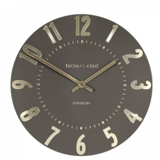 Thomas Kent 12" Mulberry Wall Clock Espresso