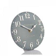Thomas Kent 6" Arabic Mantel Clock Flax Blue