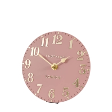 Thomas Kent 6" Arabic Mantel Clock Blush Pink