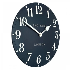 Thomas Kent 12" Arabic Wall Clock Ink