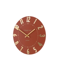 Thomas Kent 20" Mulberry Wall Clock Auburn