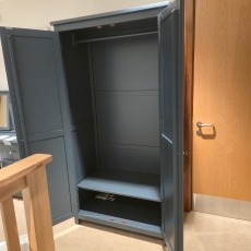 Hamilton Blue All Hanging Wardrobe (Ipswich)