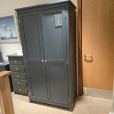 Hamilton Blue All Hanging Wardrobe (Ipswich)