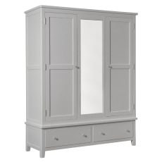 Hamilton Triple Wardrobe Grey