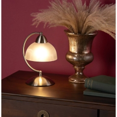 Daro Lighting, Saxby, Touch Desk Lamp, Chrome Saxby Curved Arm Touch Desk Lamp Satin Chrome