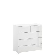 Montego 5 Drawer Chest Alpine white