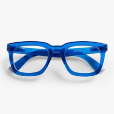 Barner Max Blue Light Reading Glasses Electric Blue Glossy