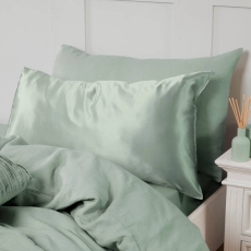 Silky Silks Mulberry Silk Pillowcase Sage