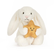 Jellycat Cream Bunny With Star**