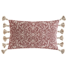 Historic Royal Palaces Kensington Microfibre Filled Cushion 30X50cm Antique Rose Pink