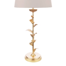 Laura Ashley Halton Table Lamp Gold Leaf
