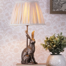 Laura Ashley Hare Table Lamp Green