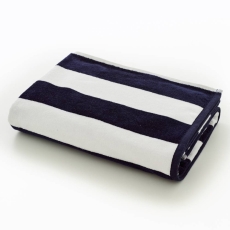 Cabana Bay Beach Towel 80X165cm Navy