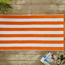 Cabana Bay Beach Towel 80X165cm Orange