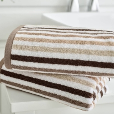 Deyongs Bliss Linear Stripe Towel Natural