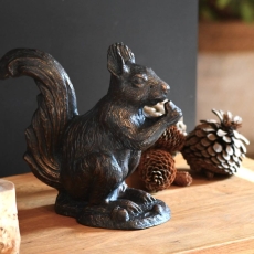 Red Squirrel - Garden Sculpture