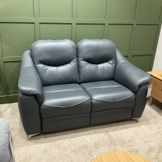 G Plan Jackson 2 Str Leather Sofa (Bury St Edmunds)
