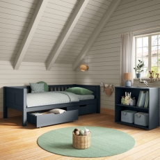 Arven Junior Bed & Pair Of Drawers Blue