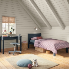 Arven Single Bed Blue