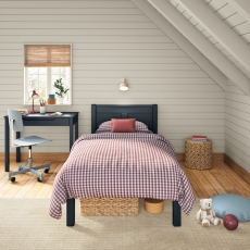 Arven Single Bed Blue