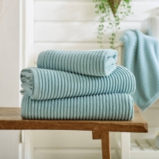 Deyongs Sereno Soft Textured Towel Blue