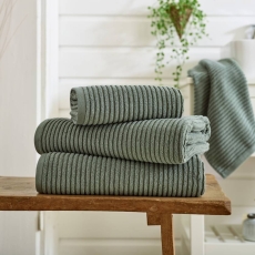 Deyongs Sereno Soft Textured Towel Green