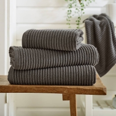 Deyongs Sereno Soft Textured Towel Steel