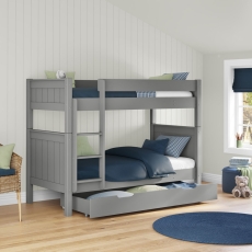 Stompa Classic Bunk Bed & Trundle Drawer Grey
