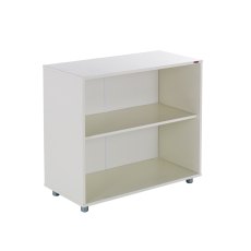 Stompa Duo Uno S Bookcase One Shelf White