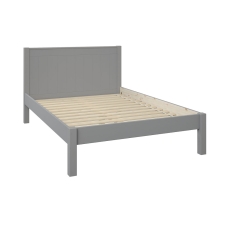Stompa Classic Low End Double Bed Grey