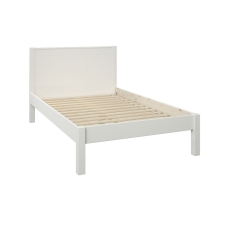 Stompa Classic Low End Small Double Bed White