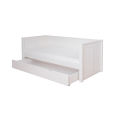 Stompa Classic Day Bed & Trundle Drawer White