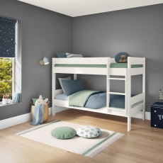 Stompa Compact Detachable Bunk Bed White