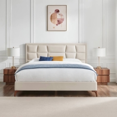 Carmella Bed Frame Natural