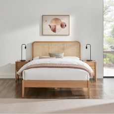 Gianna Rattan Bed Frame