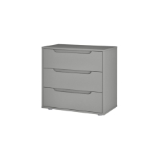 Stompa 3 Drawer Chest Grey