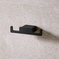 Miller Miami Double Hook Matt Black