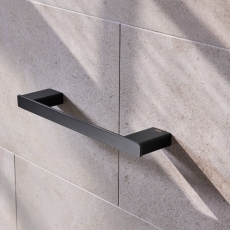 Miller Miami Towel Rail 300mm Matt Black