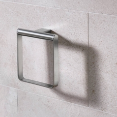 Miller Miami Towel Ring Brushed Nickel