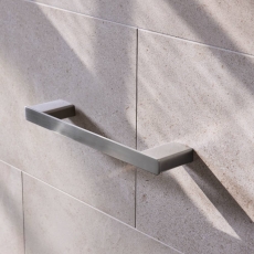 Miller Miami Towel Rail 300mm Brushed Nickel